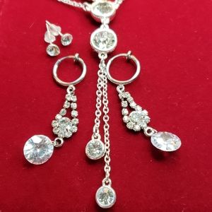 Avon Crystal Necklace Set